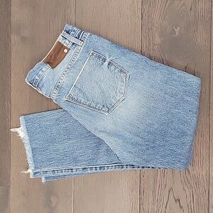 Artisan De Luze crop straight leg jean